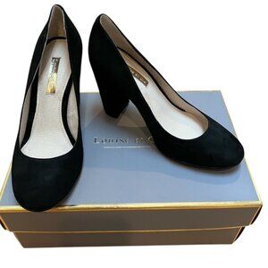 Louise et Cie Lo Jianna Black suede pumps size 5.5 NWT